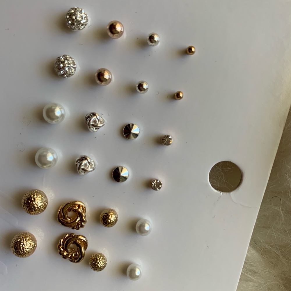Stud earrings